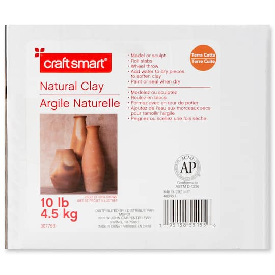 10lb. Natural Clay by Craft Smart